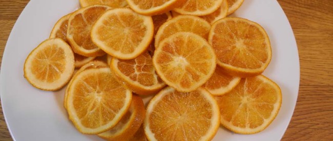 Kandierte Orangen